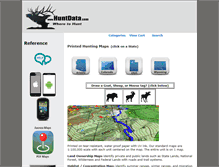 Tablet Screenshot of huntdata.com